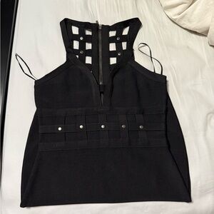 GUESS Black Dress with Cutout Design SEXY